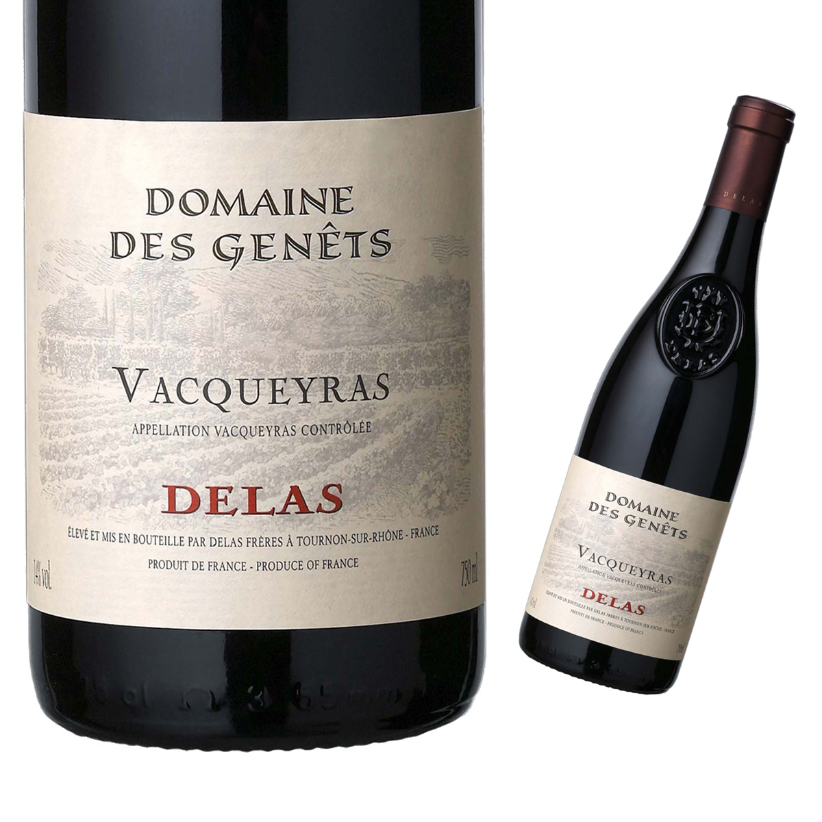 vallee du rhone delas domaine des genets