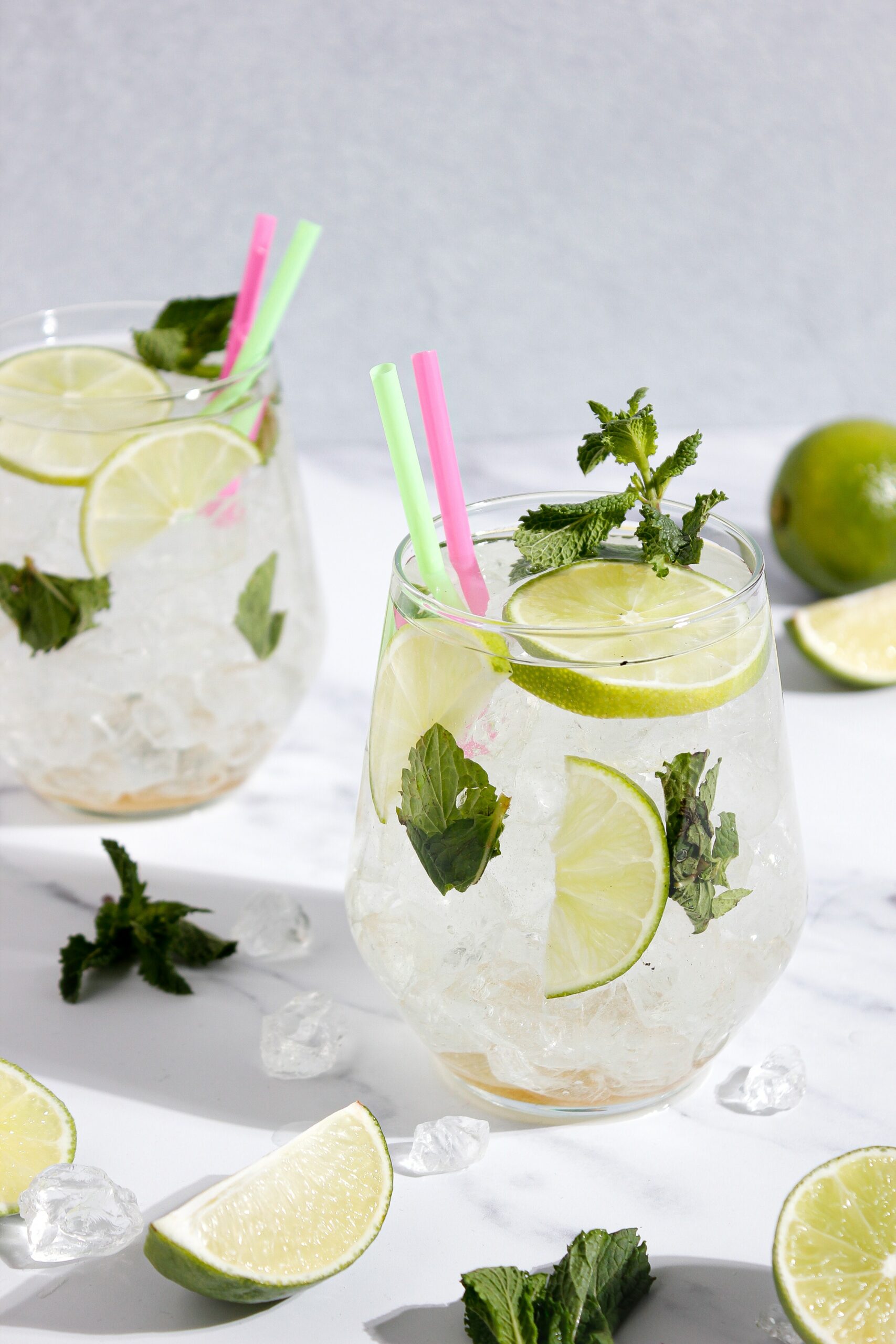 1 dessous de verre triangle – Rhum, cocktail, citron vert